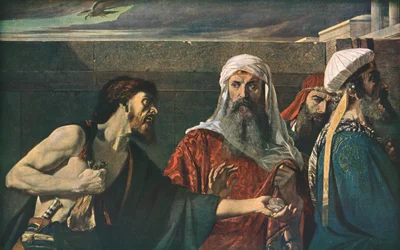 De Berouw van Judas, 1866, c1930