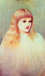 Portret van Cecily Horner, 1895
