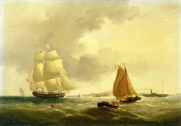 Schepen bij Ryde
