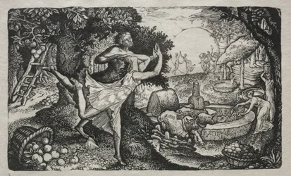 Het Ciderfeest: Een Visioen van Vreugde en Dankzegging