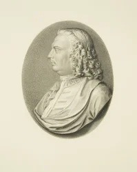 Kopie van ivoren medaillon van Dr. Samuel Pye