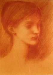 Roodharig / Portret van een meisje