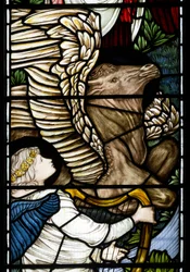 Engel en stier (detail)