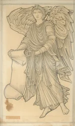Engel met Rol - figuur nummer tien, 1880