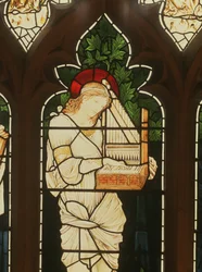 Detail van St. Cecilia