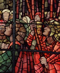 De Kruisiging Raam (detail)
