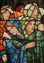 Het Laatste Oordeel Raam (detail)