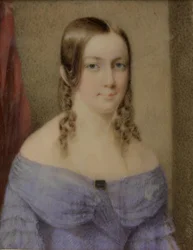 Portret van een Dame, 1842