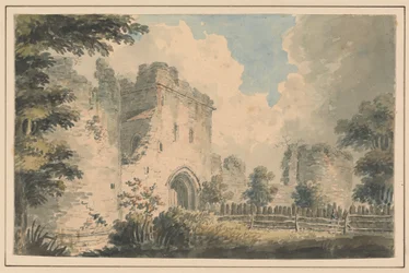 De donjon, Porchester Castle