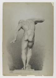 Naaktstudie, ca. 1848