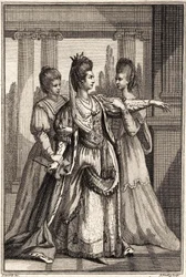 Mary Ann Yates als Cleopatra in Drydens All for Love c.1778