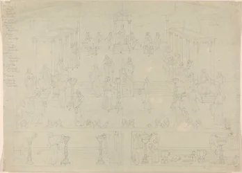 Ontwerp voor Romeinse Regeringskamer (?)