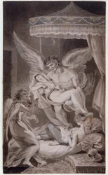 Genius Draagt de Ziel Omhoog, ca. 1780-1848
