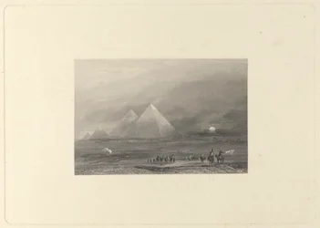 Egypte, de piramides van Gizeh
