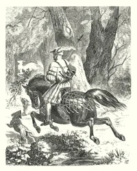 Een Oude Ballade Opnieuw Geschreven (gravure)
