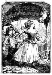Het ganzenmeisje, 1901