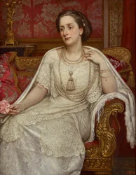 Portret van Lady Edith, vrouw van Henry, 7e hertog van Northumberland