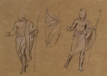 Studie van herders, c.1875