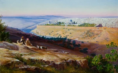 Jeruzalem vanaf de Olijfberg