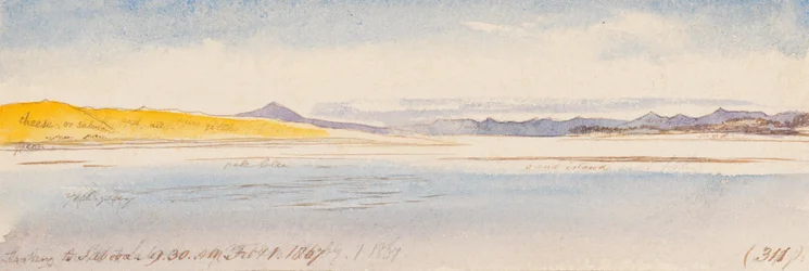 Met het oog op Sabooa; 9.30 uur, 1 februari 1867 (311)