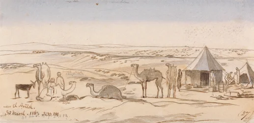Bij El Areesh, 15:30 uur, 30 maart 1867 (27)