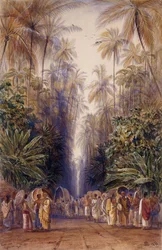 Op weg naar Galle, Ceylon