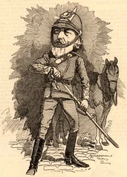 Frederick Lord Leighton in militair uniform