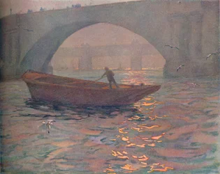 Waterloo Bridge, ca. 1910