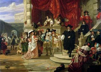 De val van Edward Hyde (1609-74), 1e Graaf van Clarendon, 1861