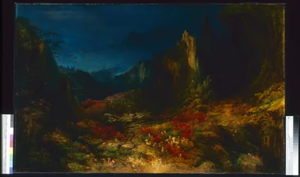 De vallei in de zee