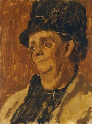 Mevrouw Evans (Olieverf op doek)