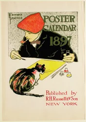 Kalenderaffiche 1897, R. H. Russel & Son, uitgever