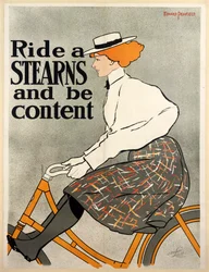 Rijd een Stearns en wees tevreden, c1896