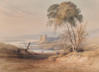 Landschap met bomen