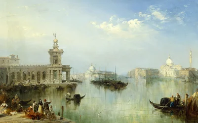 Een uitzicht op Venetië