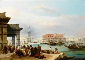 De Mollo vanaf de Dogana, Venetië