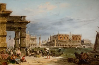 De Rialto, Venetië, 1864