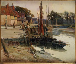Een Cornish Vissersdorp, 1900