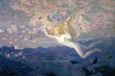 Op de vleugels van de ochtend, 1905