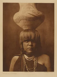 Meisje en kruik - San Ildefonso