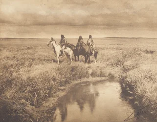 De drie stamhoofden - Piegan