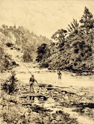 De Tees: De Tees bij Ovington, c.1880