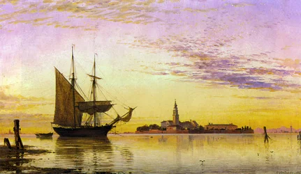 Edward William Cooke Het Armeense klooster, Venetië