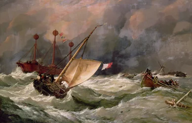 Ochtend na een Zware Storm