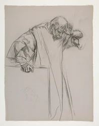 Figurenstudies voor Koning Arthur