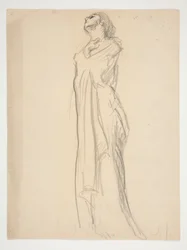 Figurenstudie voor
