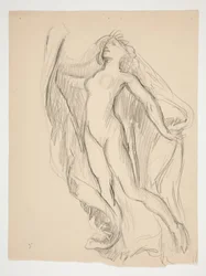 Figurenstudie voor