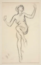 Figurenstudie voor