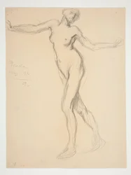 Figurenstudie voor