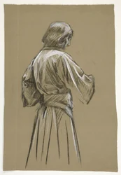 Figuurstudie voor Koning Arthur